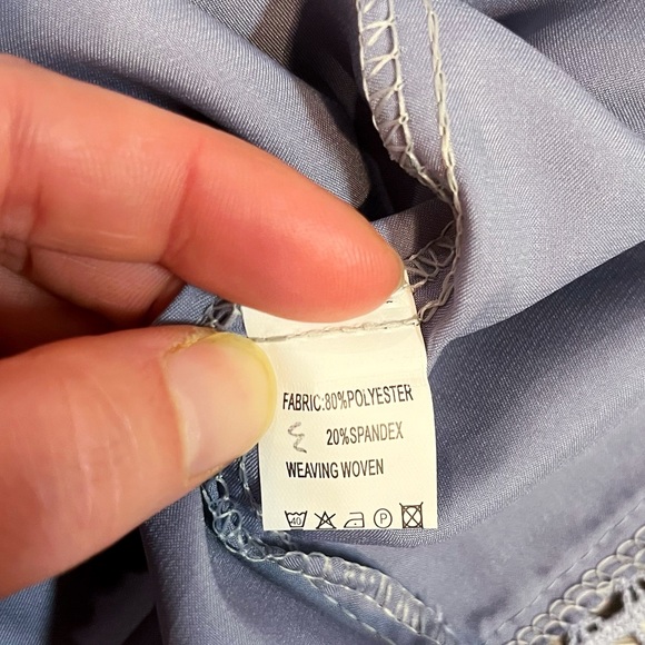 Periwinkle Blue Robe - Picture 9 of 9